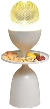 Yellow Industrial Water Fountain with Lighted Humidifier for Indoor and Outdoor Decor