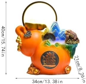 JUNXIAN Tabletop Fountain for Office Study and Home
