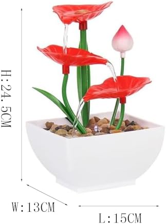 Modern Style Tabletop Fountain for Meditation and Relaxation