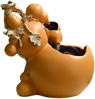 Indoor Gourd Water Fountain Decor With Circulating Flow