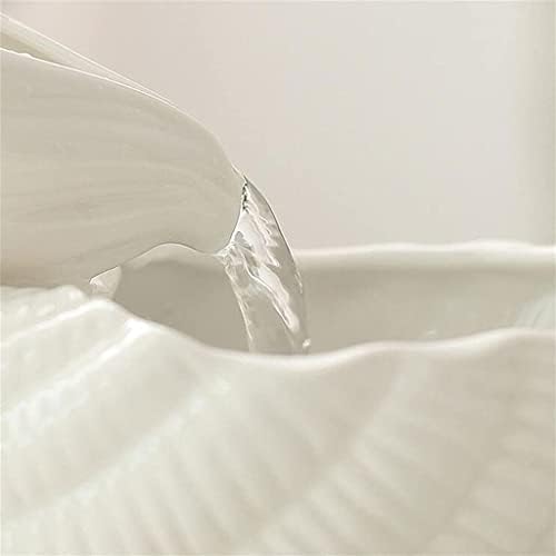 Lotus Leaf Tabletop Fountain Ceramic Indoor Water Feature