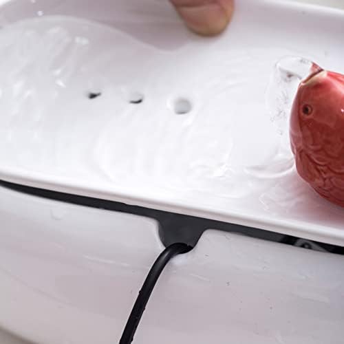 Cute Little Red Fish Spouting Tabletop Fountain