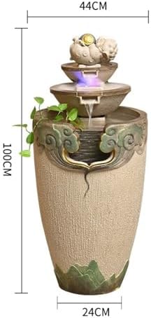 Modern Industrial Style Water Fountain for Home and Garden