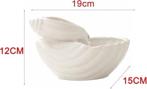 Pink Indoor Ceramic Tabletop Fountain