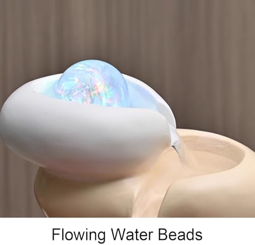 Waterfall Fountain Indoor Ceramic Ornament for Home Office
