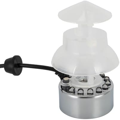 Small Fountain for Table Top - Indoor Waterfall and Fog Led for Good Fortune