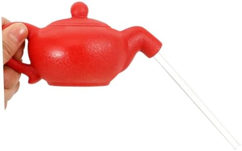 Floating Teapot Fountain Decor for Tabletop with LED Light