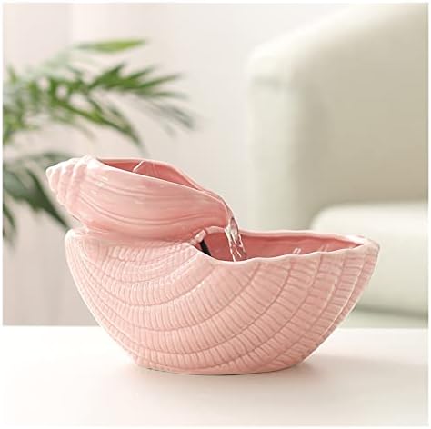 CLoxks Tabletop Fountain with Shell Design