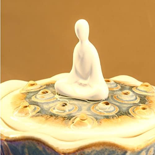 TENGJU Tabletop Fountain with Ceramic Design 1