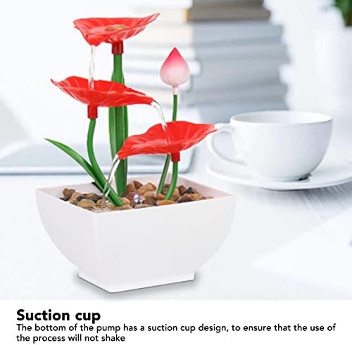 OUKENS Desktop Fountain Ornament with LED Light