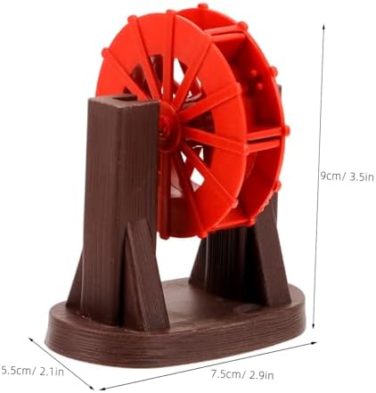 Small Water Wheel Model Portable Plastic Fountain Accessory