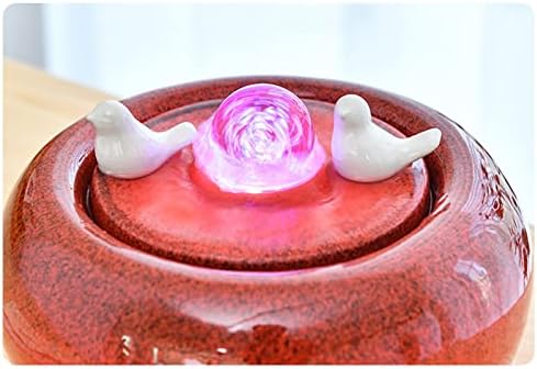 CLoxks Tabletop Fountain with LED Lights