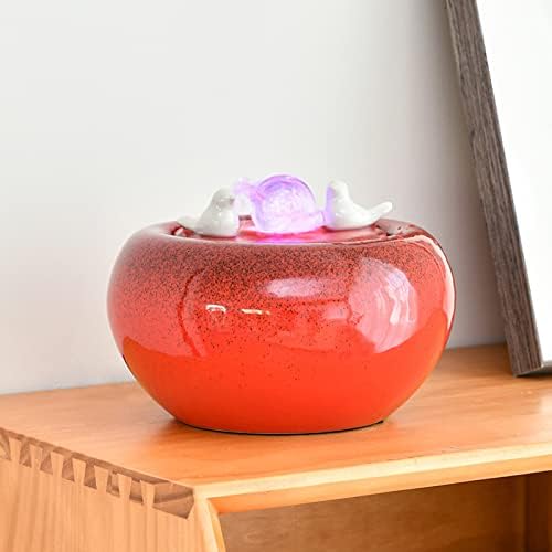 CLoxks Tabletop Fountain with LED Lights
