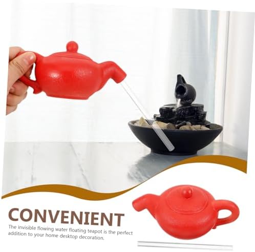 Floating Teapot Fountain Unique Tabletop Decor