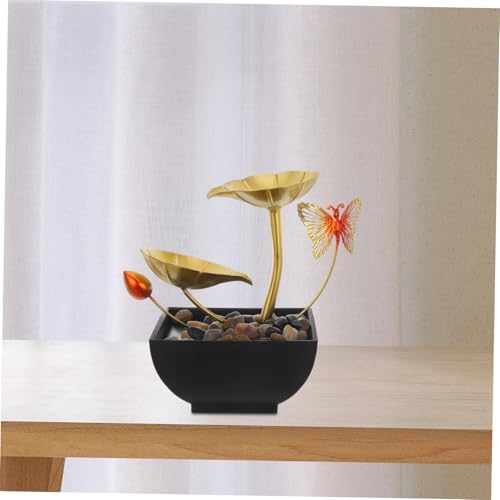 Garneck USB Powered Indoor Waterfall Leaf Fountain