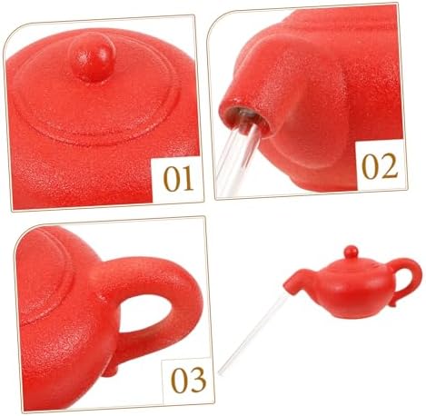 BESPORTBLE Floating Teapot Water Fountain Tabletop Decor