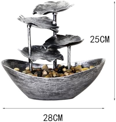 Indoor Waterfall Fountain 4-Tier Tabletop Decor