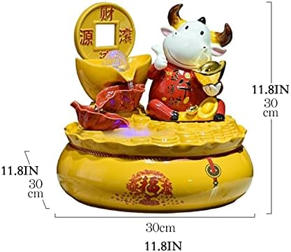 SHUNFAYOUXIANGS Desktop Waterfall Fountain Decor