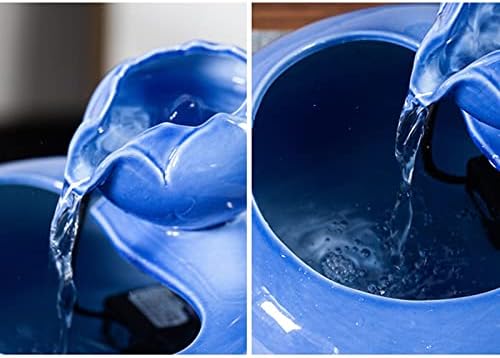 JOYNOW Tabletop Fountain Indoor Ceramic Decor