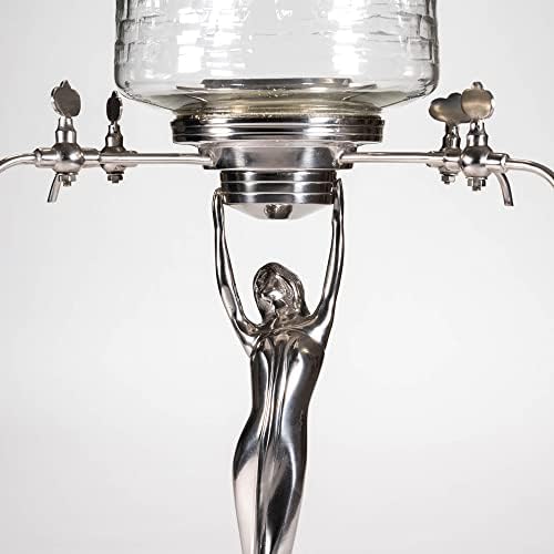 Absinthe Original Metal Fountain Lady Style with Four Taps