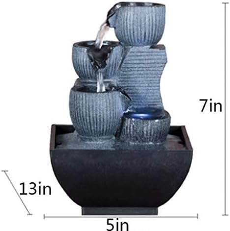 Housewarming Desktop Waterfall Fountain for Home Office and Bedroom