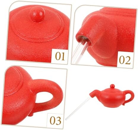 Toyvian Floating Teapot Fountain for Home and Office Desk Decoration
