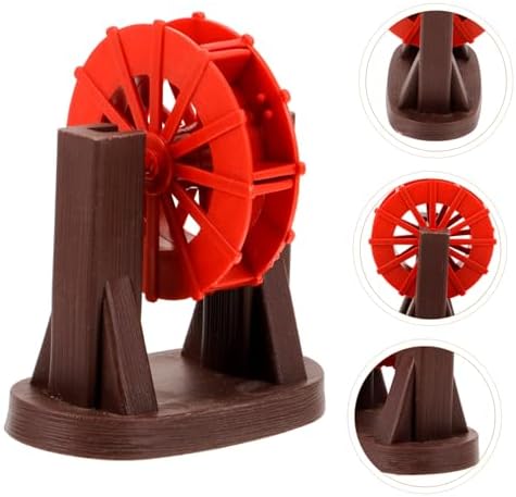 Small Water Wheel Model Portable Plastic Fountain Accessory