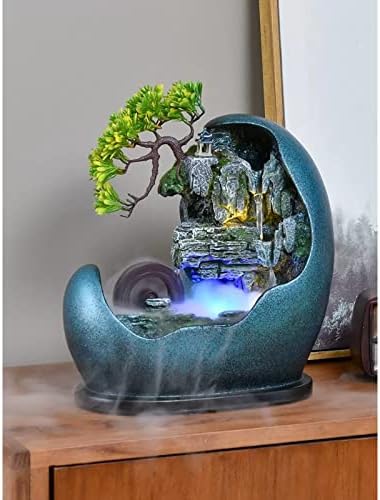 Elegant Artificial Bonsai Water Fountain for Home and Office