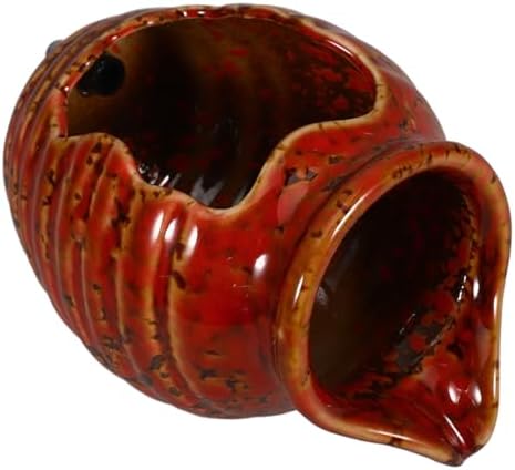 MAGICLULU Ceramic Jar Water Fountain Indoor Outdoor Tabletop Decor