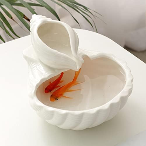 CLoxks Tabletop Fountain with Shell Design