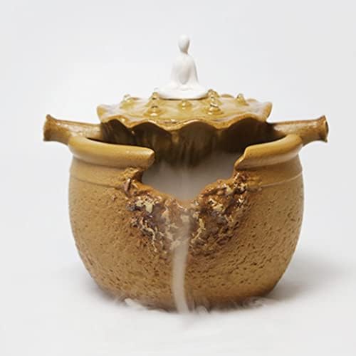 TENGJU Tabletop Fountain with Ceramic Design 1