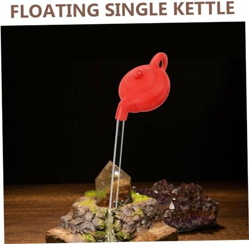 BESPORTBLE Floating Teapot Water Fountain Tabletop Decor