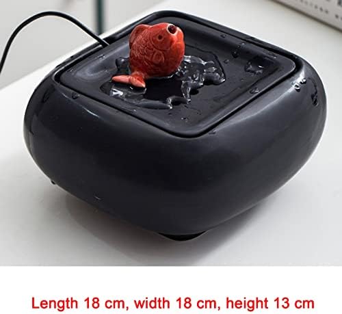 Cute Little Red Fish Spouting Tabletop Fountain