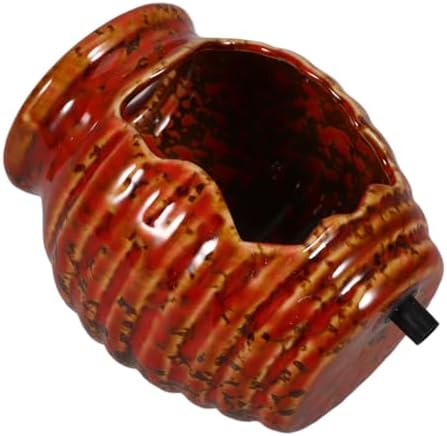 VINTORKY Clay Pot Water Fountain Rustic Zen Decor