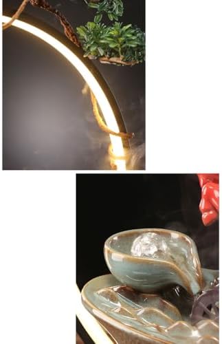 Chinese Style Tabletop Fountain for Office and Home Decor