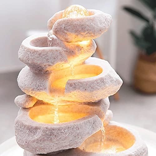 BIOMICE Tabletop Water Fountain with Rolling Ball