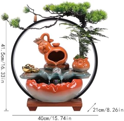 AOTPA Indoor Table Top Fountain with Chinese Style Design