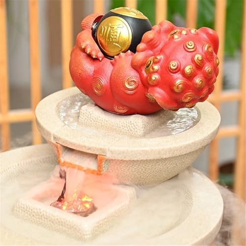 Modern Industrial Style Water Fountain for Home and Garden