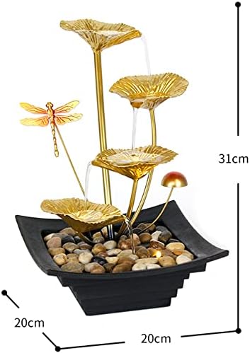 Modern Minimalist Circular Running Water Office Desktop Decor Ornament