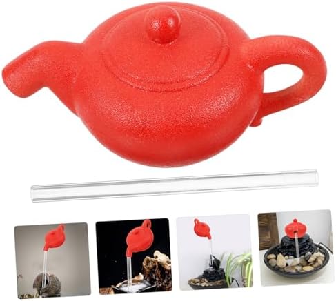 1Set Invisible Floating Teapot Fountain Decor for Home Office Restaurant
