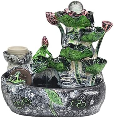 Rocky Falls Indoor Tabletop Water Fountain for Home or Office