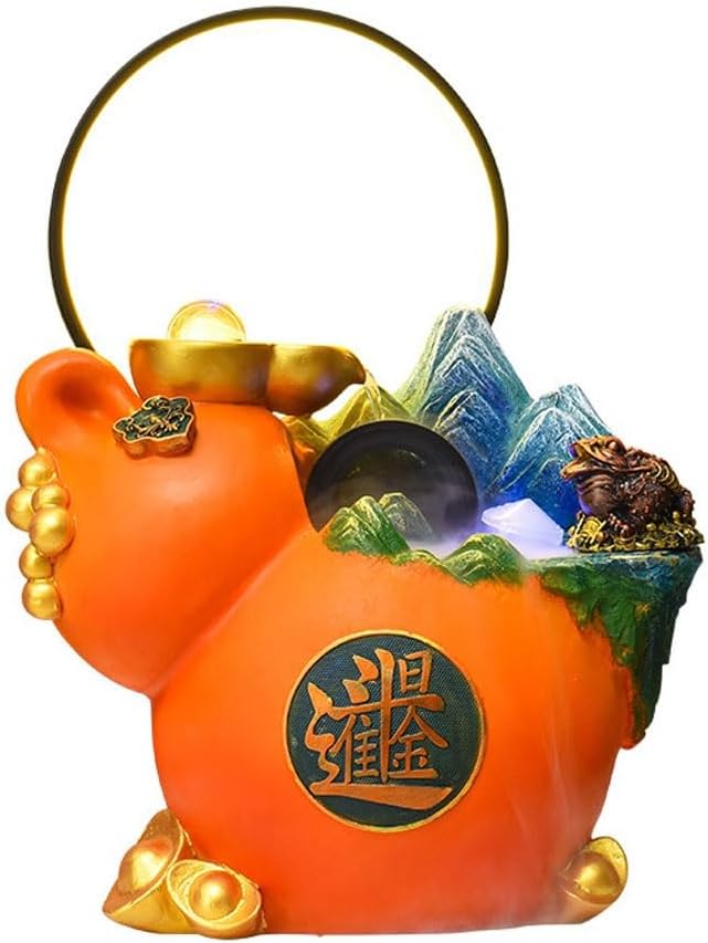JUNXIAN Tabletop Fountain for Office Study and Home