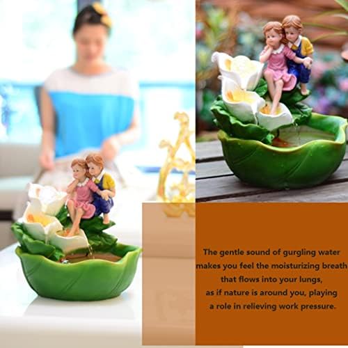 Tengju Tabletop Fountain with Recirculating Flow