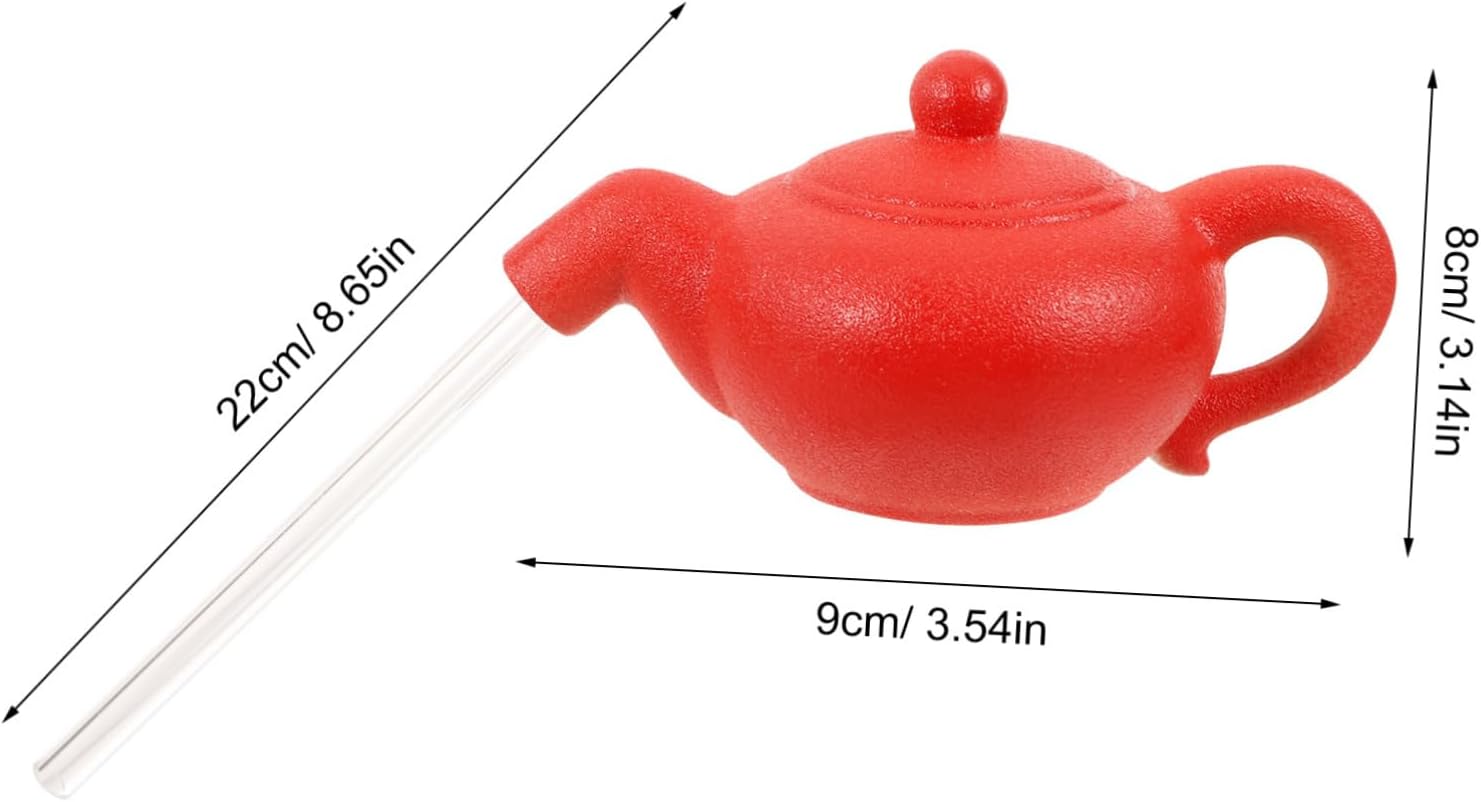 TOYANDONA Invisible Flowing Water Floating Teapot Fountain Tabletop Decor