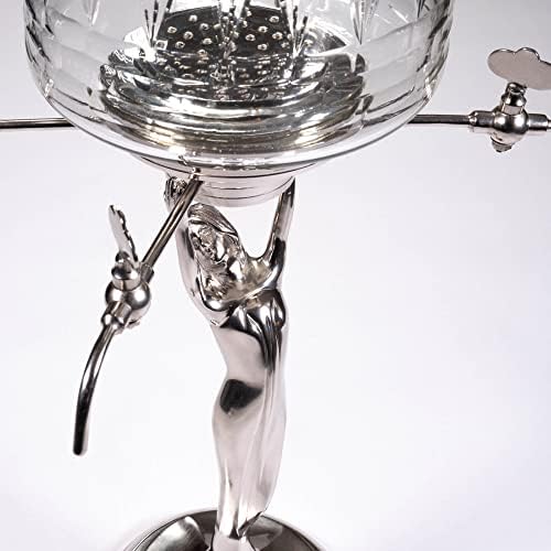 Absinthe Original Metal Fountain Lady Style with Four Taps