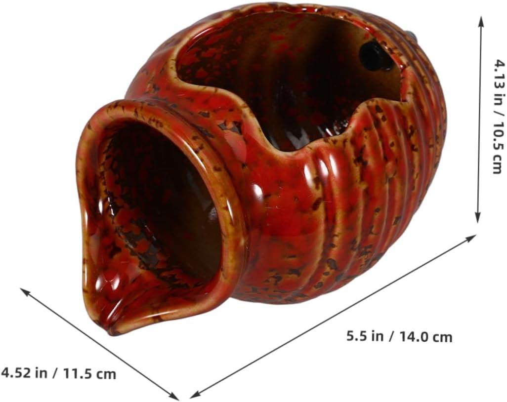 Ceramic Jar Fountain for Indoor Outdoor Water Feature Decor