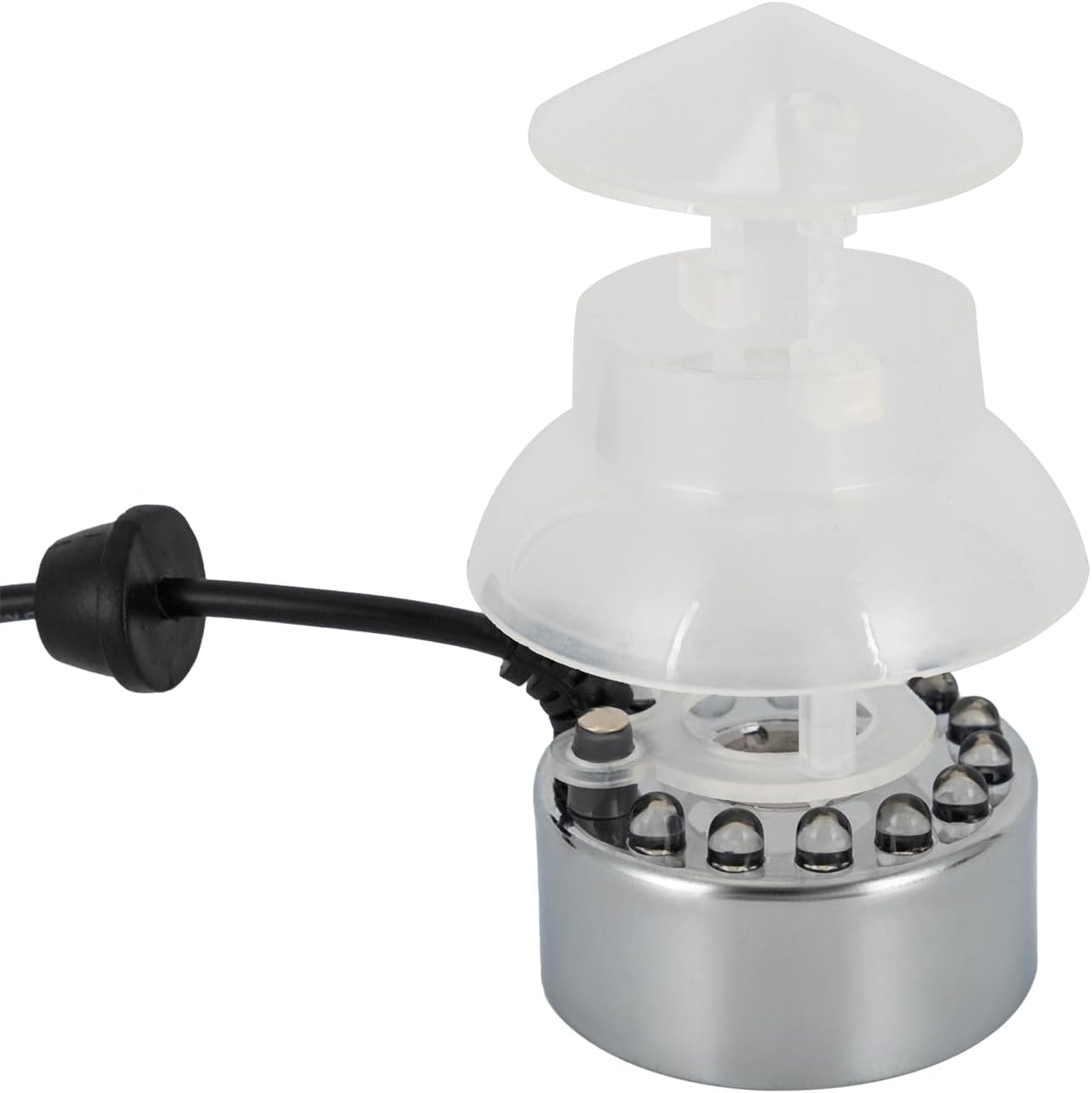 Small Fountain for Table Top - Indoor Waterfall and Fog Led for Good Fortune