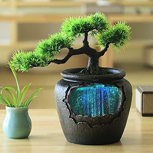 Indoor Tabletop Water Fountain with LED Light