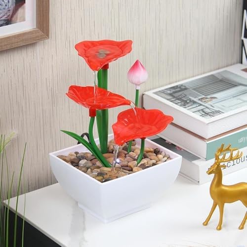 Modern Style Tabletop Fountain for Meditation and Relaxation