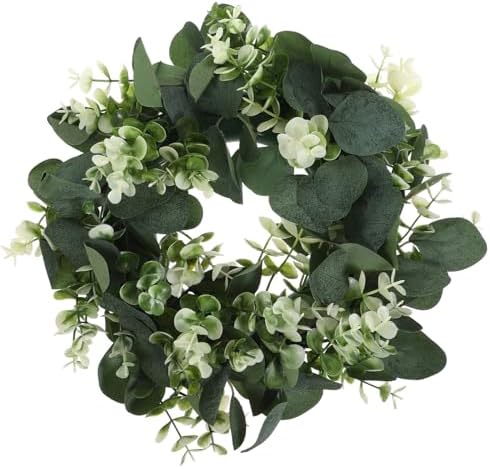 Magiclulu Eucalyptus Garland Candle Wreath for Home Decor